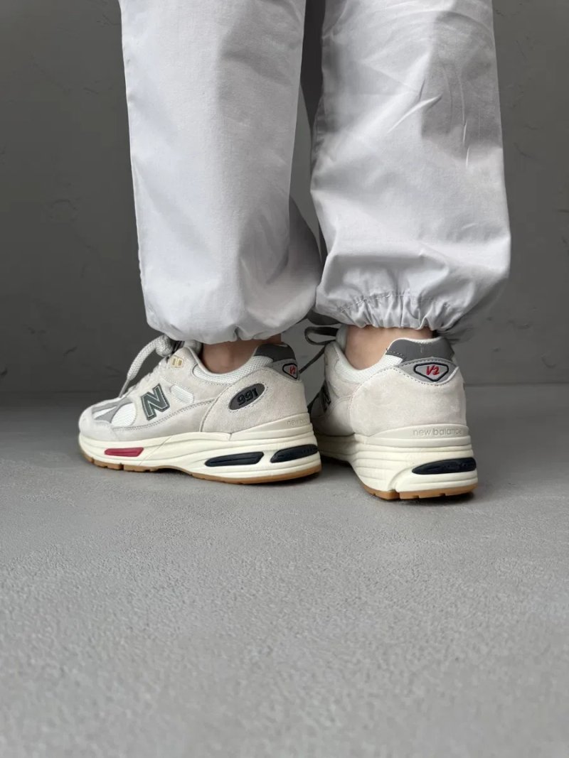Кросівки Кроссовки New Balance 991 Beige Grey Серый Сірий Кросовки демісезон — фото 3