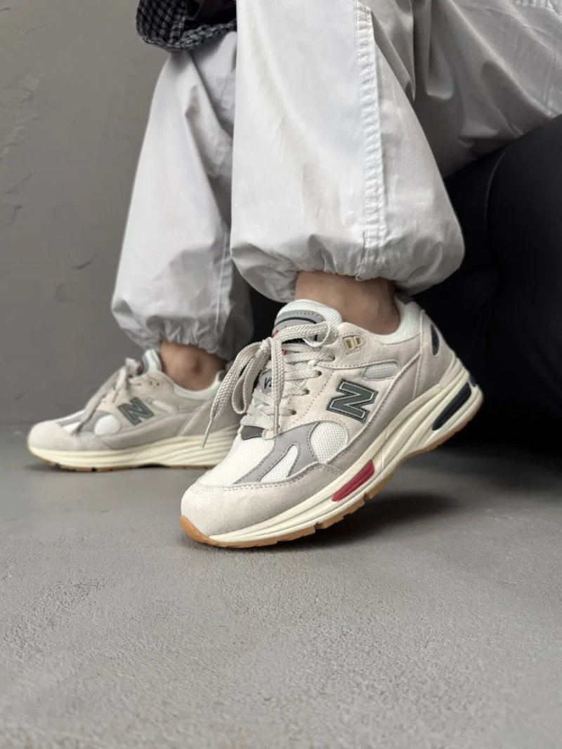 Кросівки Кроссовки New Balance 991 Beige Grey Серый Сірий Кросовки демісезон — фото 4