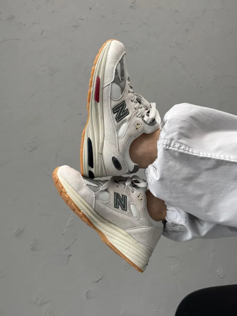 Кросівки Кроссовки New Balance 991 Beige Grey Серый Сірий Кросовки демісезон — фото 6
