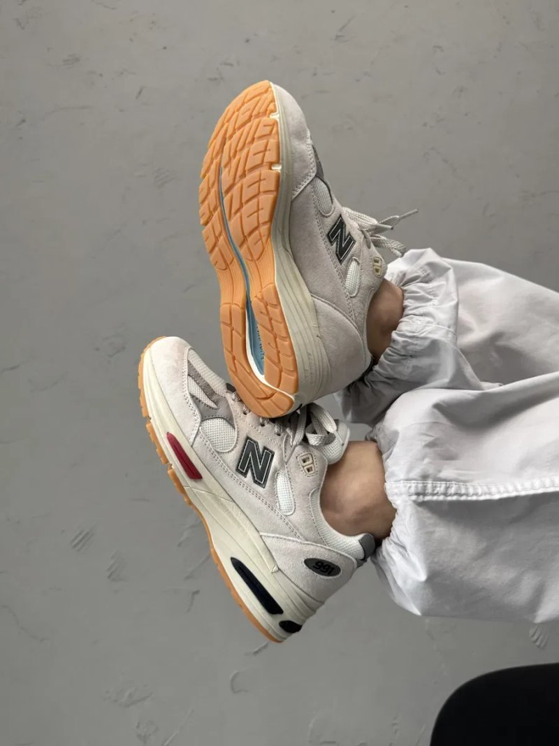 Кросівки Кроссовки New Balance 991 Beige Grey Серый Сірий Кросовки демісезон — фото 7
