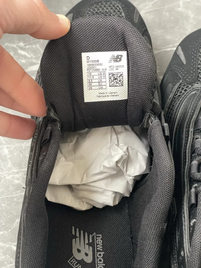 Кросівки New Balance 1000 “Black / Black Cement / Castlerock” оригінал 42,5/ 43 / 44 — фото 7
