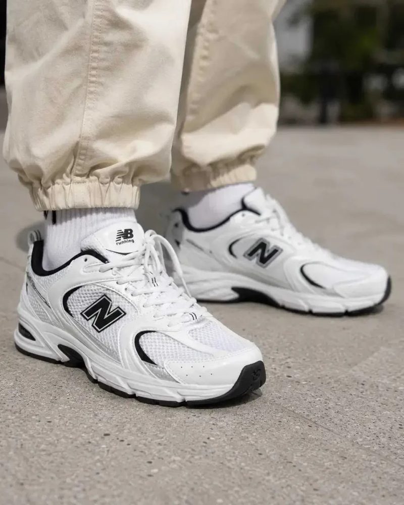 Кросівки New Balance 530 білі сітка унісекс 36-41 без передоплати — фото 7