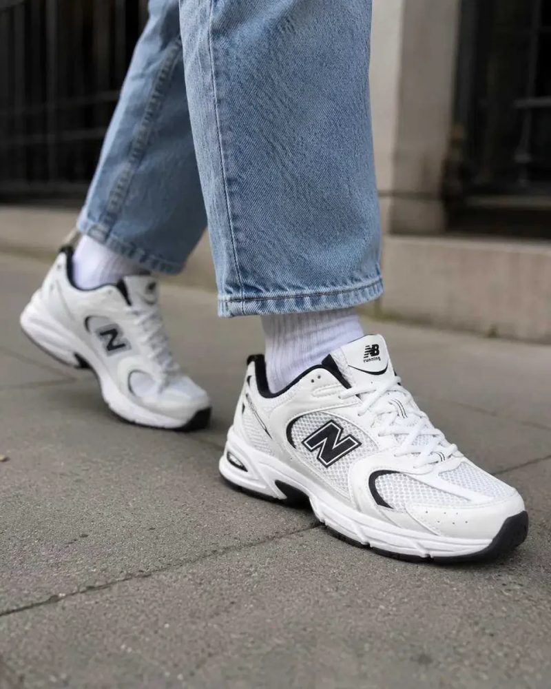 Кросівки New Balance 530 білі сітка унісекс 36-41 без передоплати — фото 8