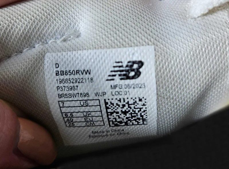 Кросівки New Balance 650 (р. 39-40) Оригінал шкіряні демісезонні / кожаные кроссовки N NB 550 574 650R Air Jordan 1 — фото 7