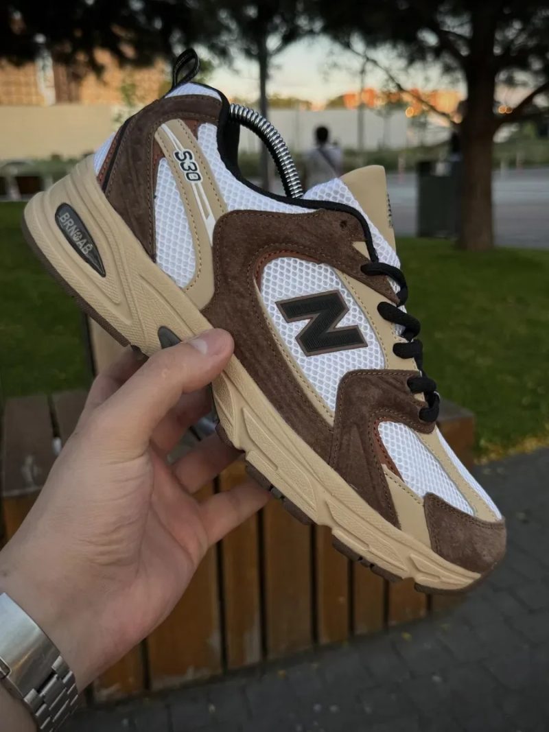 Кросівки New Balance коричневі кроссовки нб — фото 2