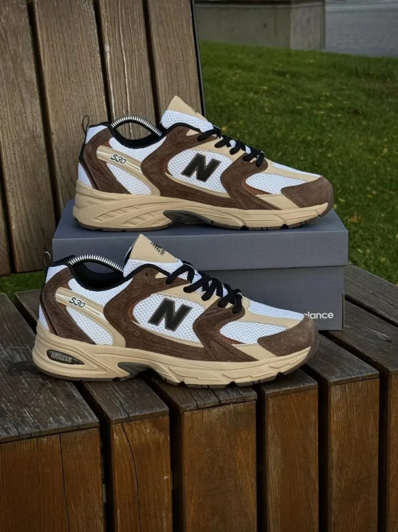 Кросівки New Balance коричневі кроссовки нб — фото 3
