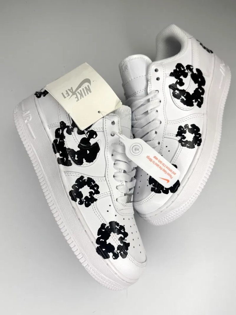 Кросівки Nike Air Force 1 Low x Denim Tears | Нові 35-39 розміри — фото 2