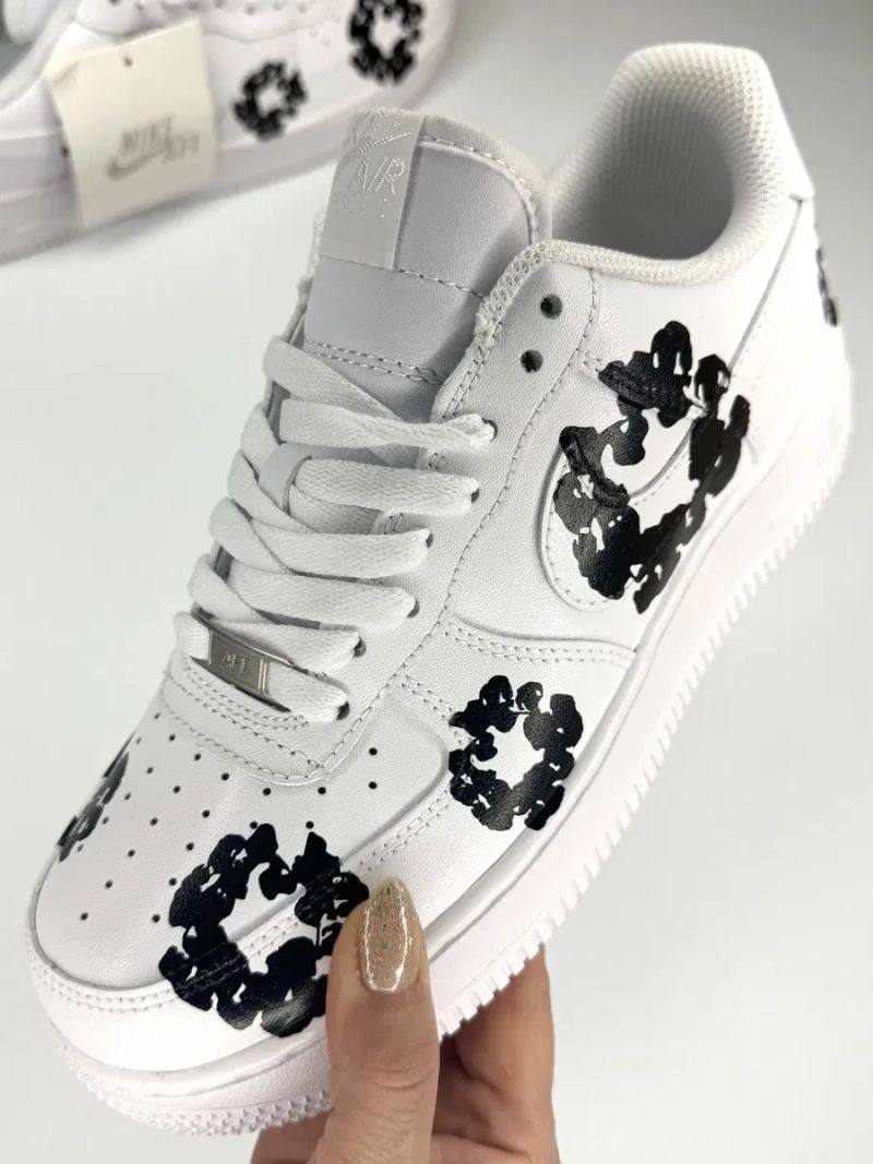 Кросівки Nike Air Force 1 Low x Denim Tears | Нові 35-39 розміри — фото 4
