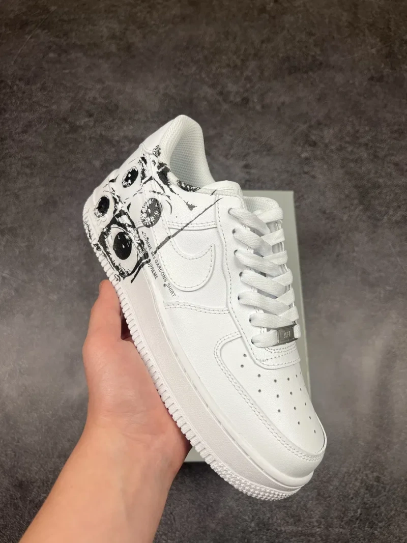 Кросівки Nike Air Force 1 x Supreme x CDG — фото 3