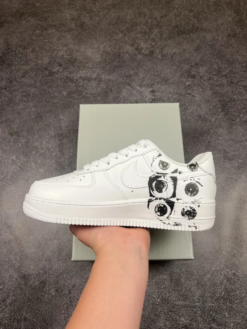 Кросівки Nike Air Force 1 x Supreme x CDG — фото 4