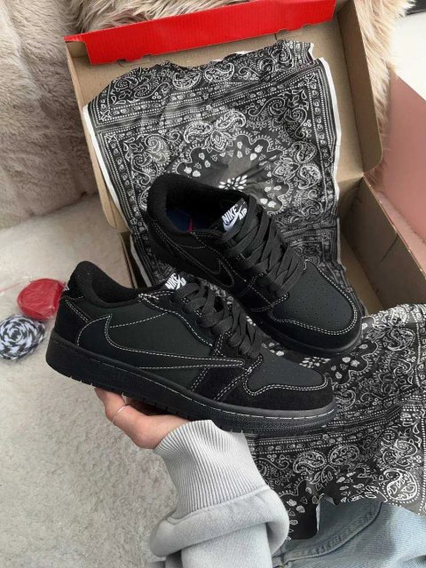 Кросівки Nike Air Jordan 1 Low OG Travis Scott Phantom | Кроссовки Найк жіночі чоловічі