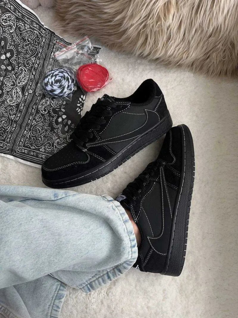Кросівки Nike Air Jordan 1 Low OG Travis Scott Phantom | Кроссовки Найк жіночі чоловічі — фото 3
