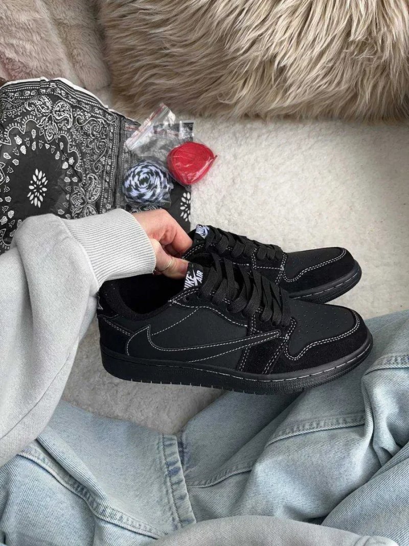 Кросівки Nike Air Jordan 1 Low OG Travis Scott Phantom | Кроссовки Найк жіночі чоловічі — фото 4