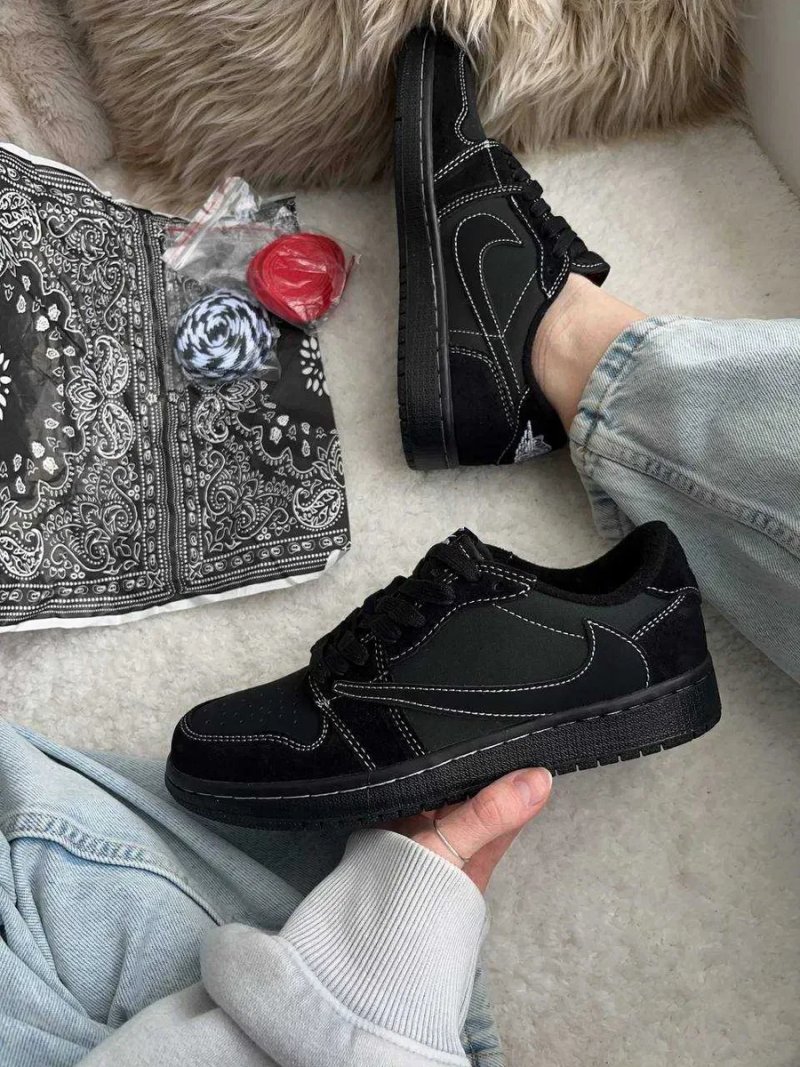 Кросівки Nike Air Jordan 1 Low OG Travis Scott Phantom | Кроссовки Найк жіночі чоловічі — фото 5