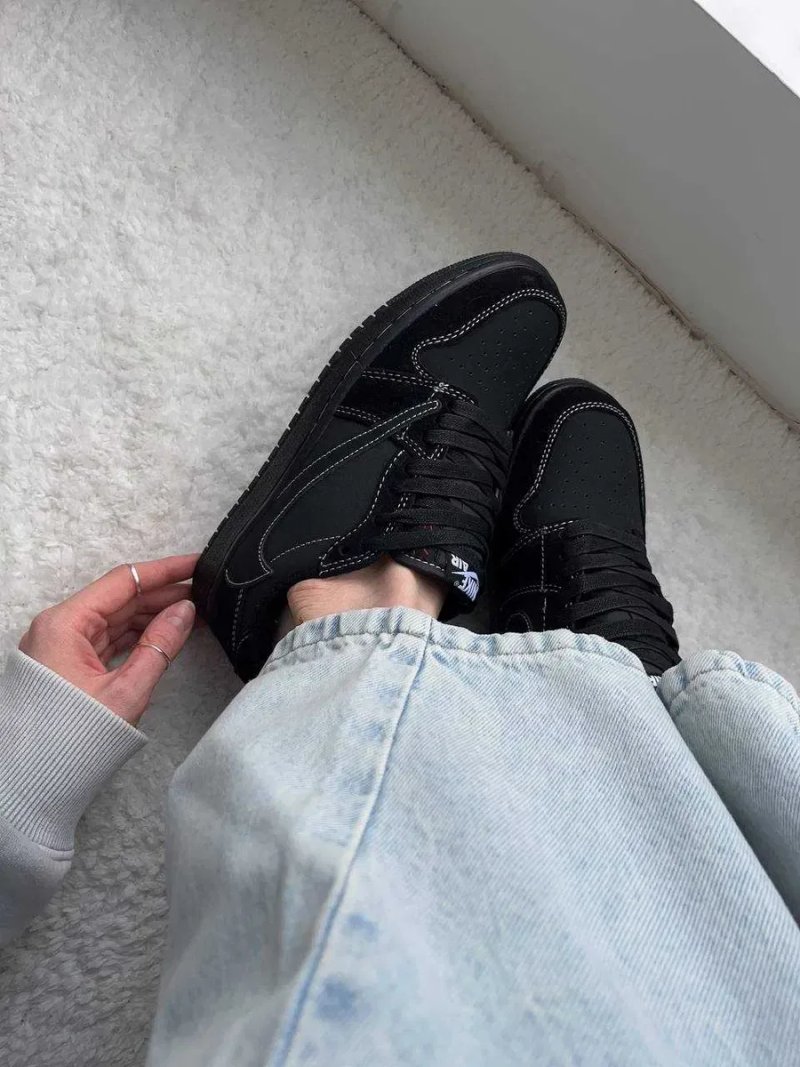 Кросівки Nike Air Jordan 1 Low OG Travis Scott Phantom | Кроссовки Найк жіночі чоловічі — фото 6