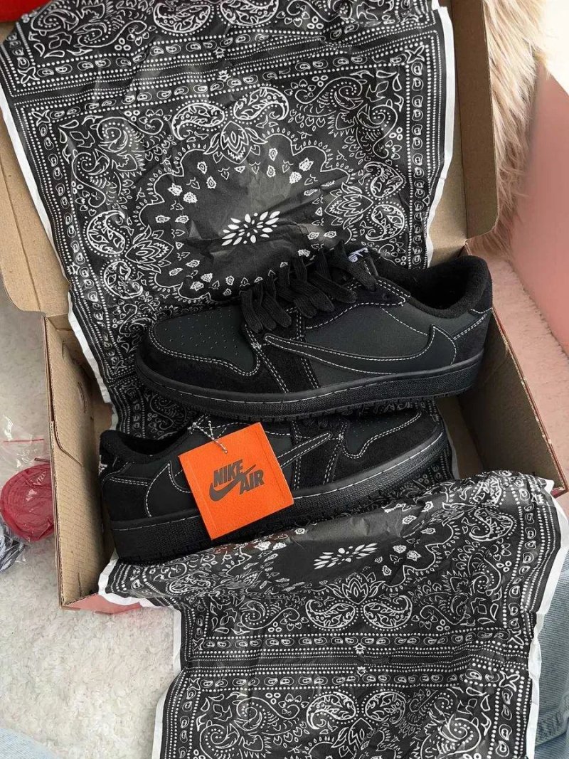 Кросівки Nike Air Jordan 1 Low OG Travis Scott Phantom | Кроссовки Найк жіночі чоловічі — фото 8