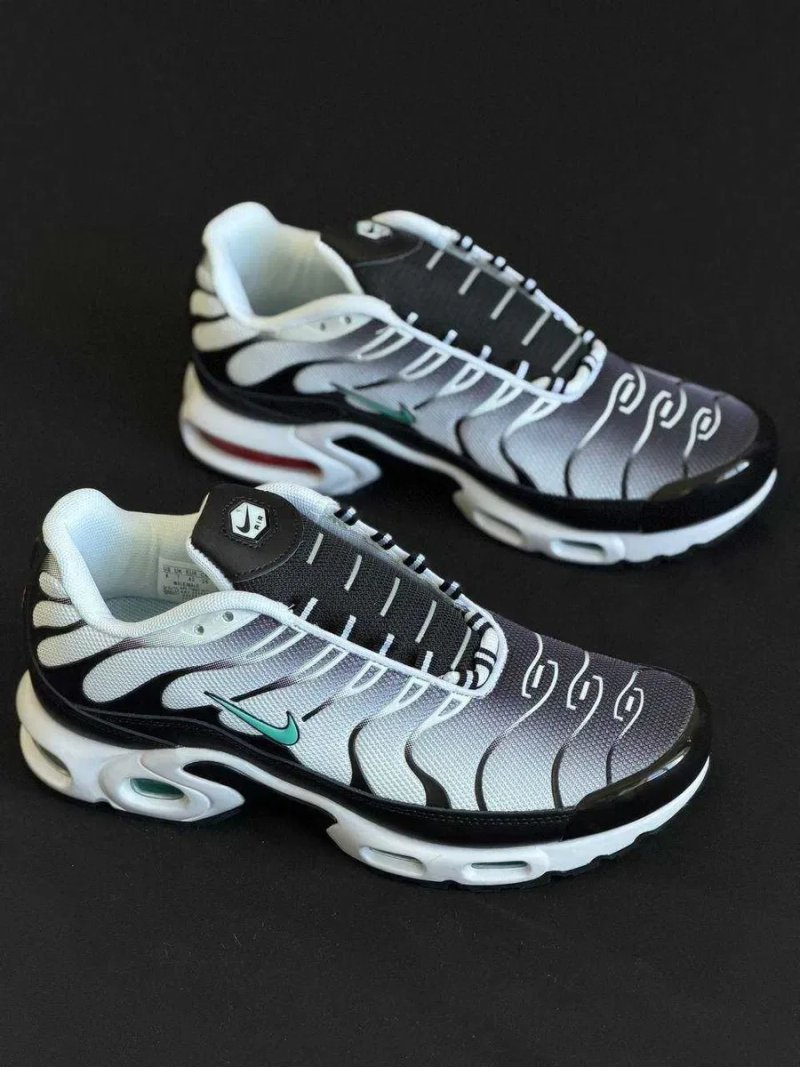 Кросівки Nike Air Max Plus TN Black-White-Mint Кросівки чоловічі Найк Еір Макс ТН — фото 3
