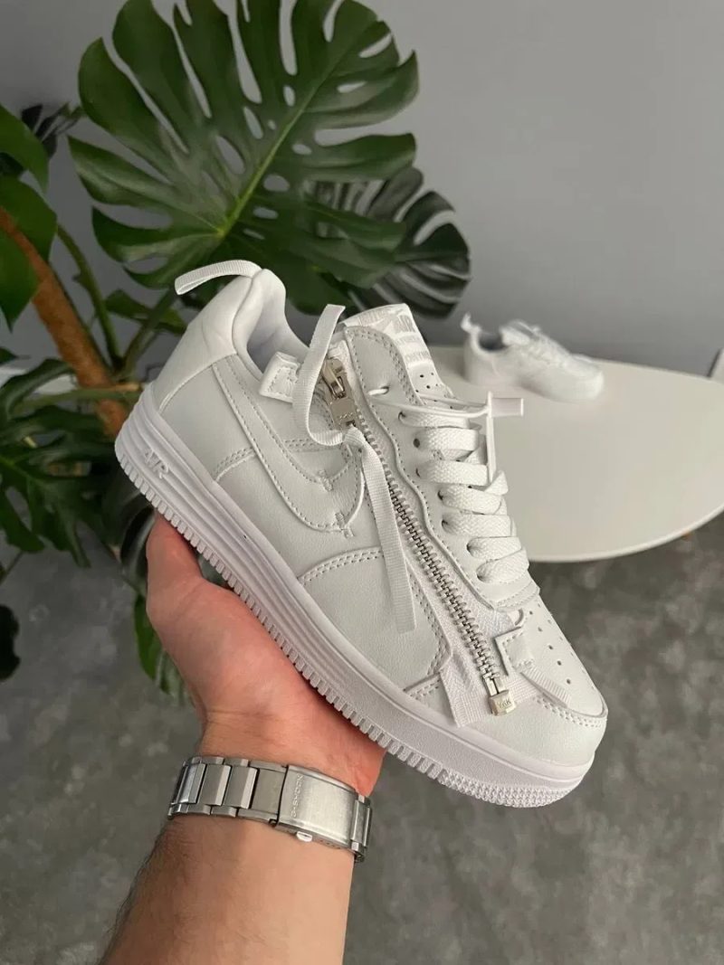 Кросівки Nike Lunar Force 1 Low Acronym White / Кроссовки Найк Лунар Акронім Форси Білі — фото 2