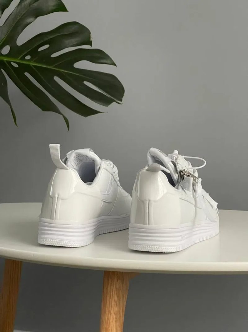 Кросівки Nike Lunar Force 1 Low Acronym White / Кроссовки Найк Лунар Акронім Форси Білі — фото 6