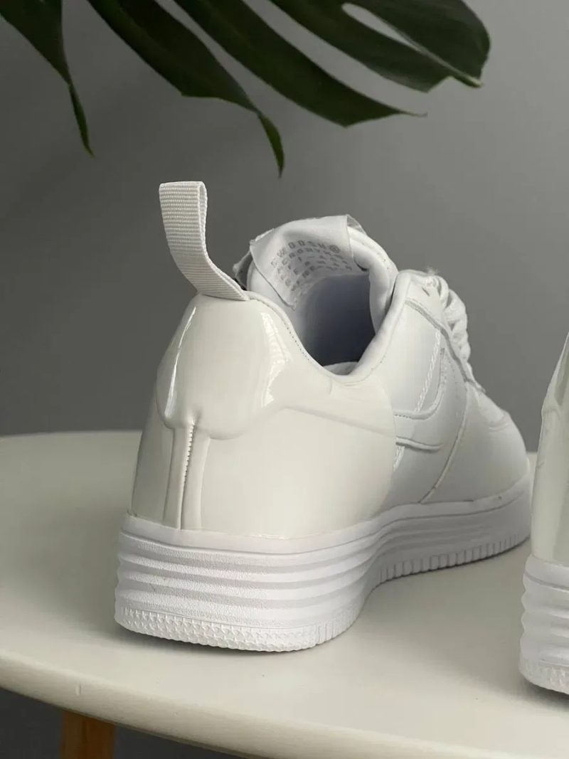 Кросівки Nike Lunar Force 1 Low Acronym White / Кроссовки Найк Лунар Акронім Форси Білі — фото 7