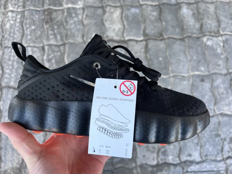 Кросівки Nike Mind 002 Black Hyper Crimson 36-45p. — фото 8