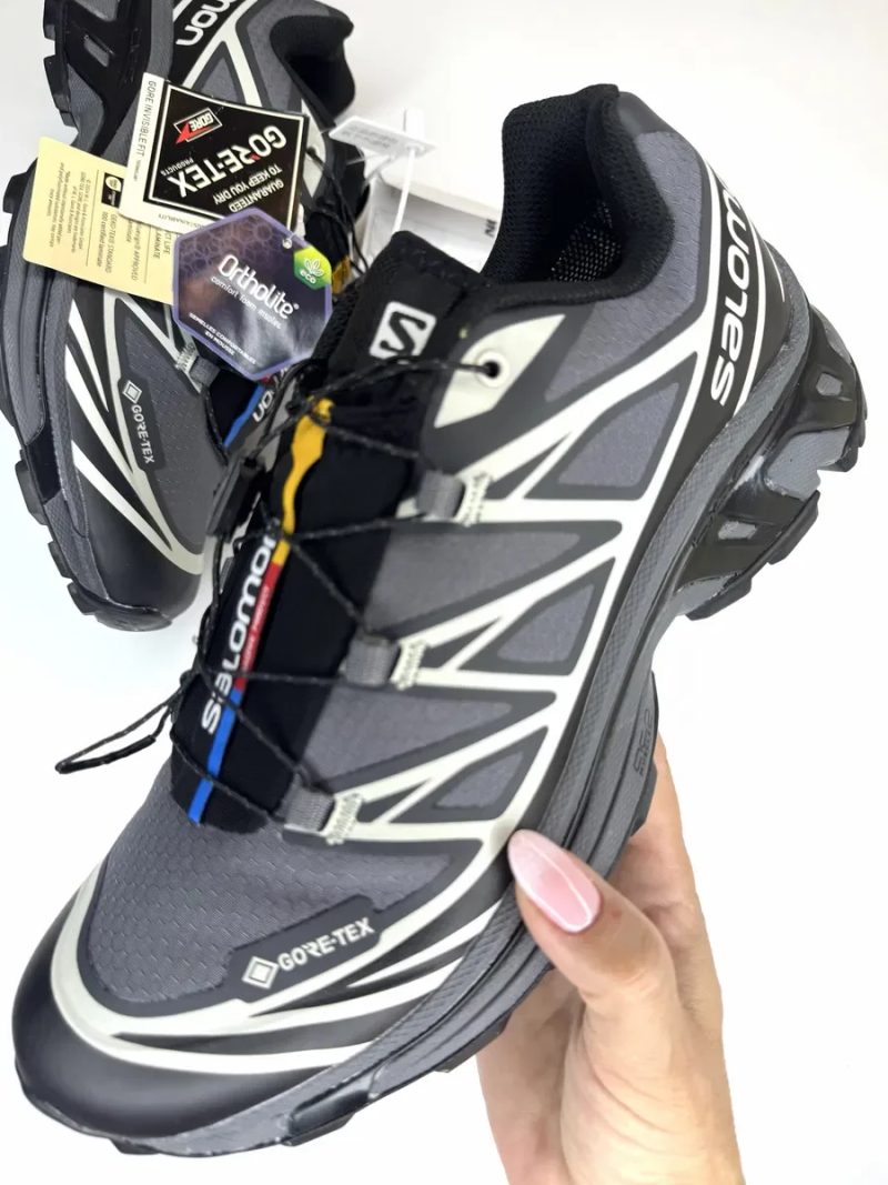 Кросівки Salomon XT-6 GTX Black Ebony Lunar Rock / Саломон ХТ6 нові - 41-46 розміри в наявності — фото 4