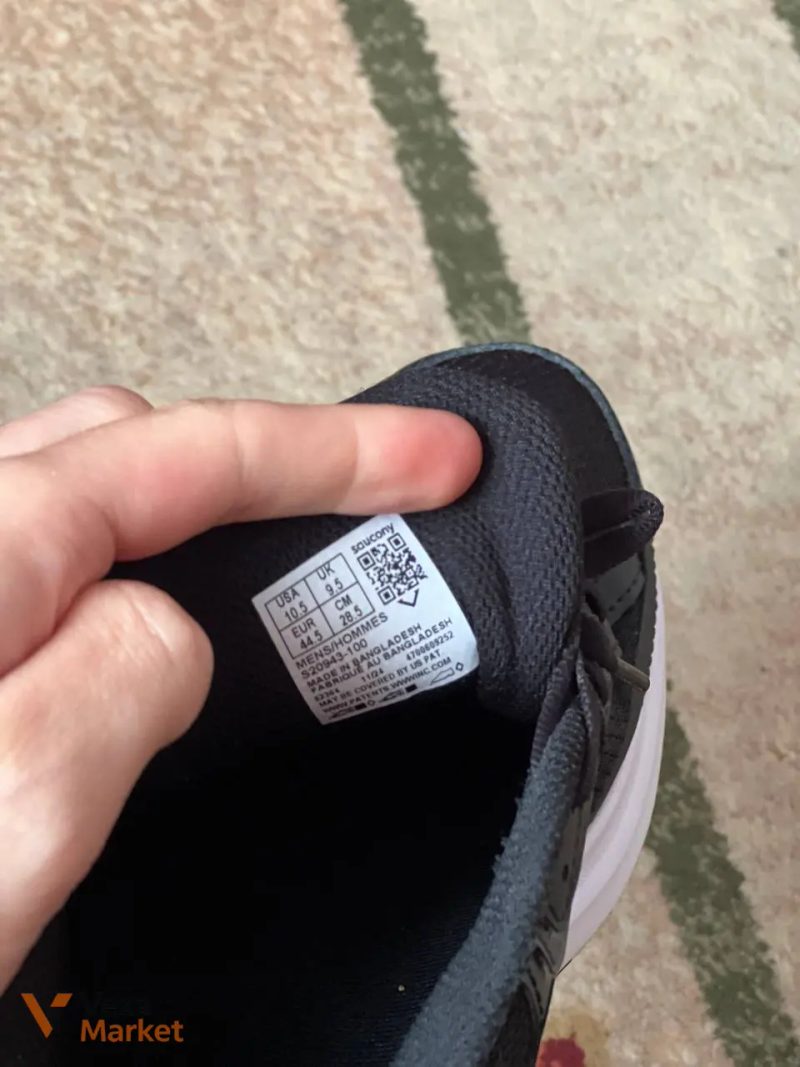 Кросівки Saucony чорні — фото 3
