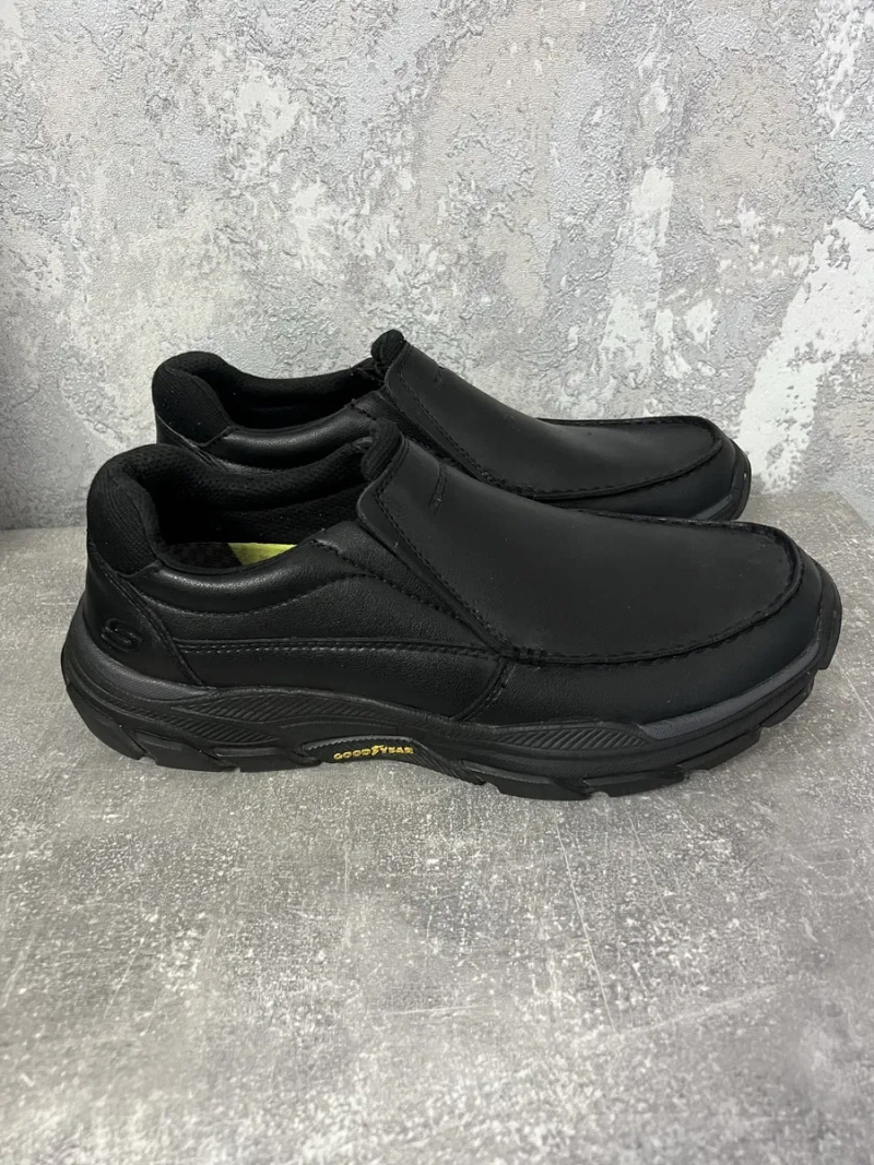 Кросівки шкіряні суперлегкі Skechers Good -Year  100% оригінал — фото 3