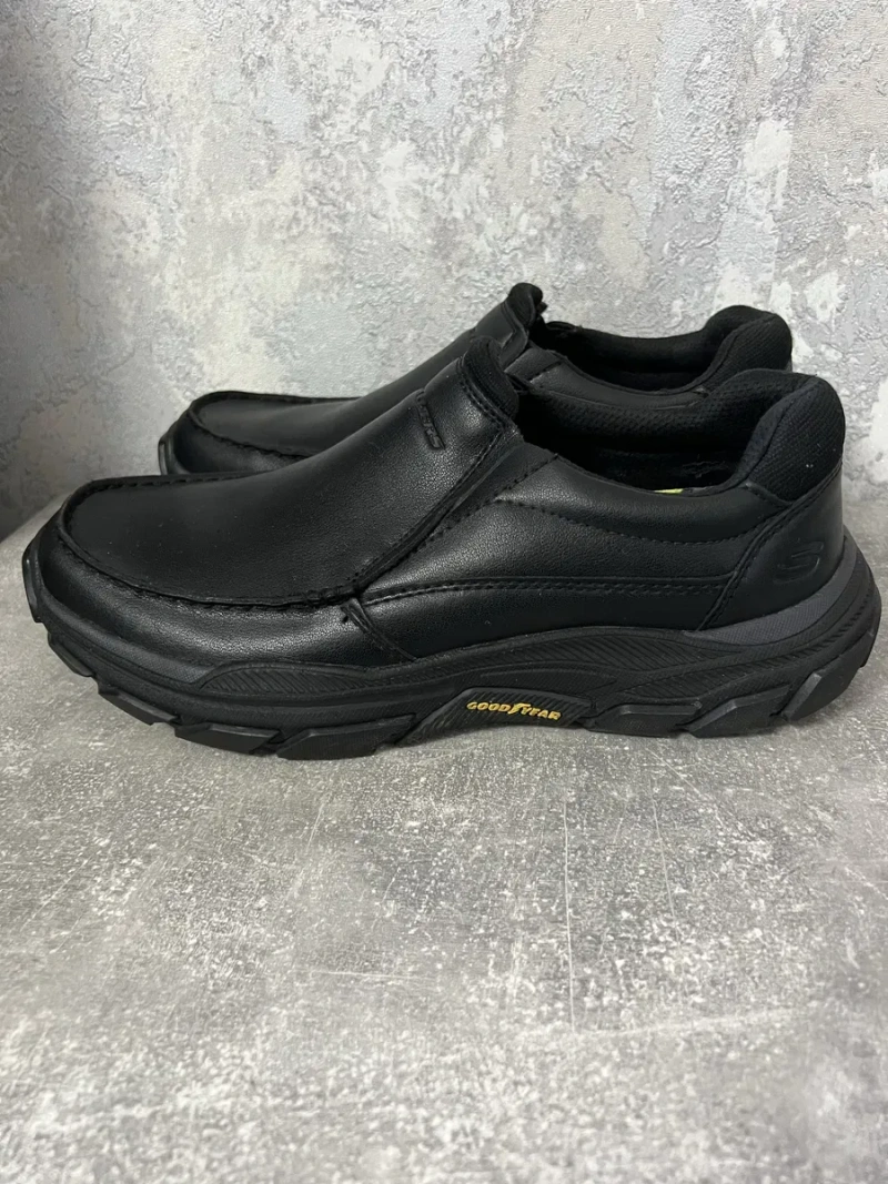 Кросівки шкіряні суперлегкі Skechers Good -Year  100% оригінал — фото 4