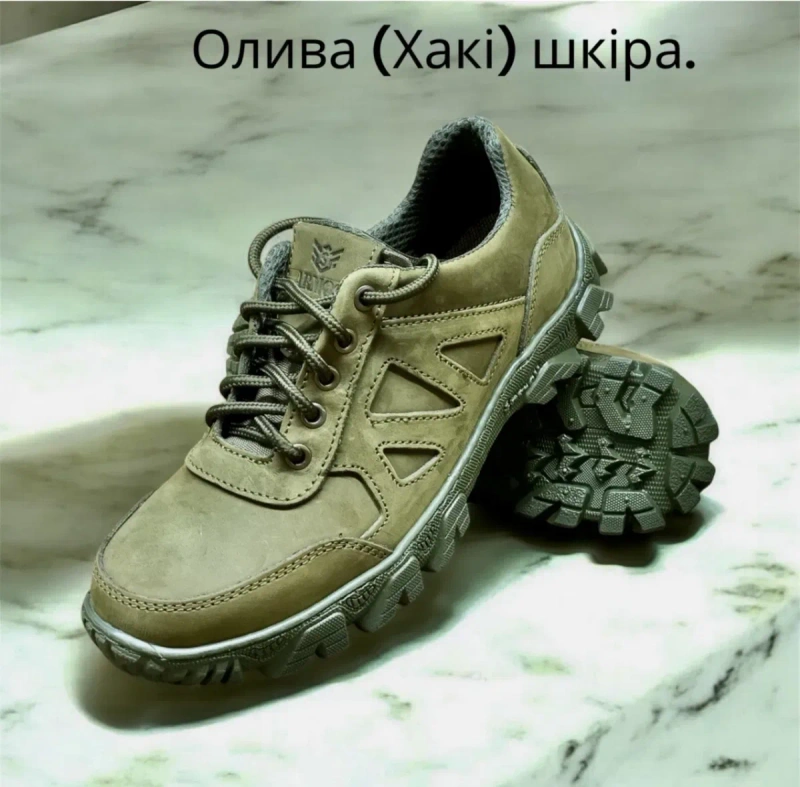 Кросівки тактичні шкіра сітка перфорація 36-48 Розн/Опт. — фото 8