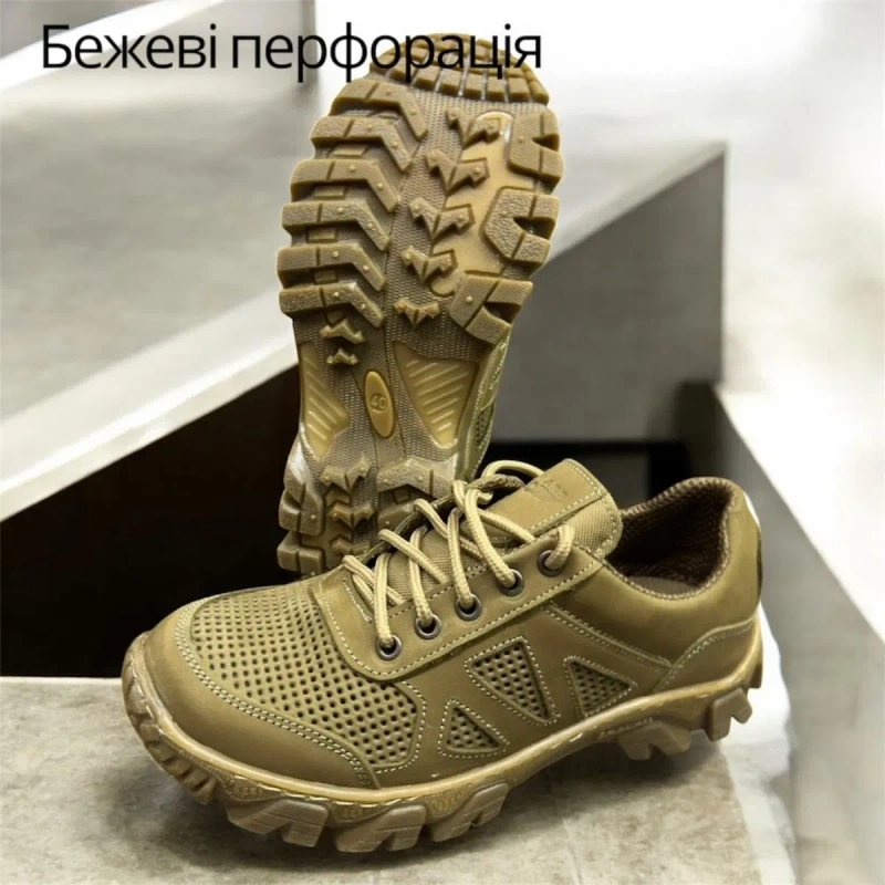 Кросівки тактичні сітка перфорація шкіра демісезонні 36-48 Розн/Гурт. — фото 6