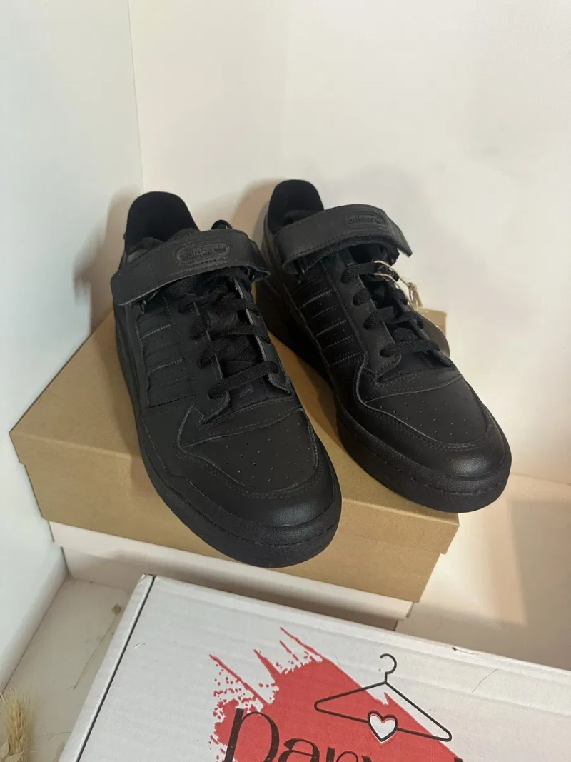 Кросівки унісекс Adidas Forum Low black GV9766 — фото 3