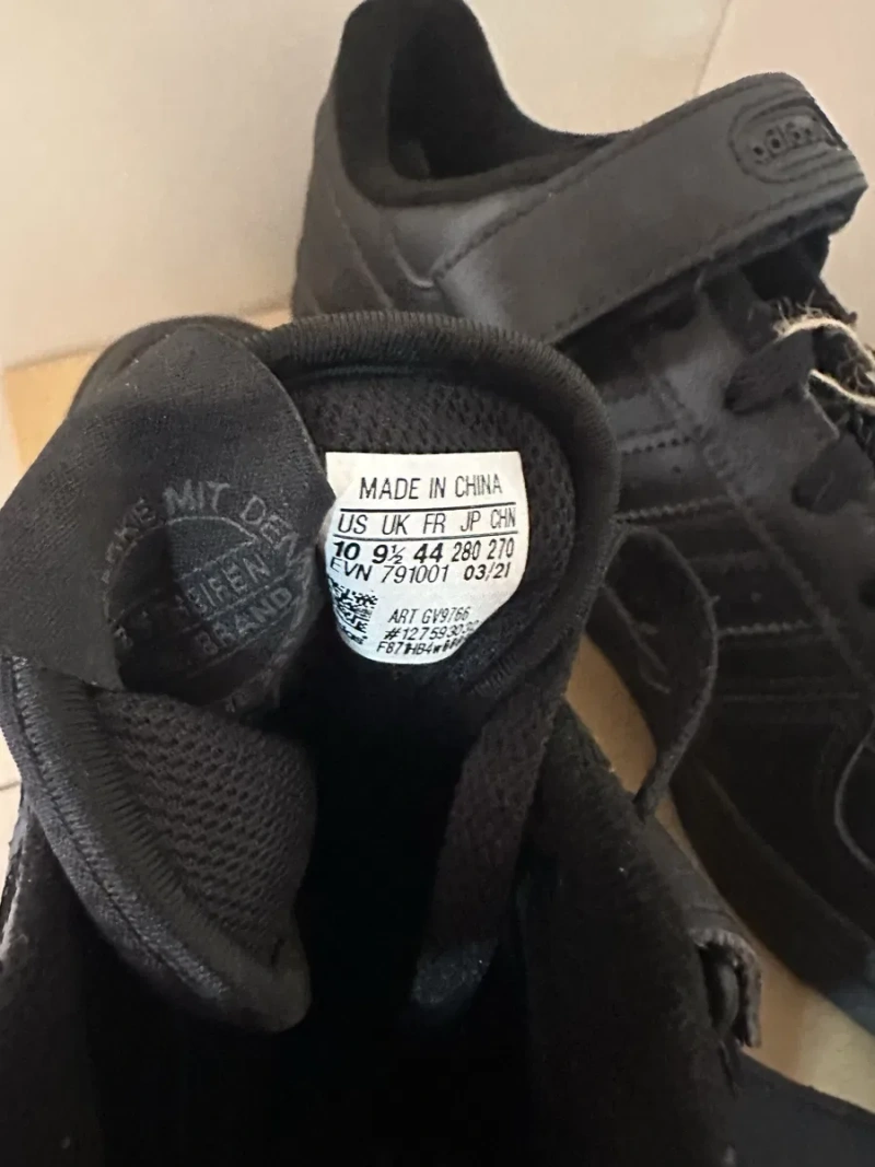 Кросівки унісекс Adidas Forum Low black GV9766 — фото 5