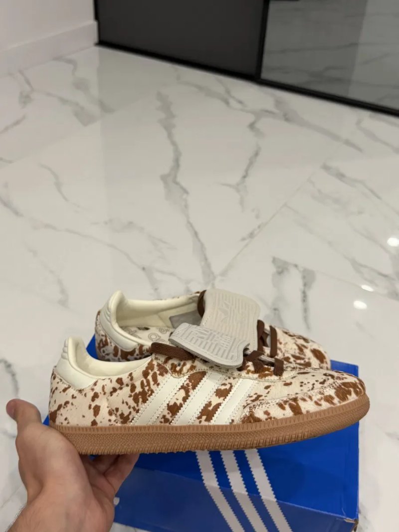 Кросівки жіночі Adidas Samba Lt Cow Print Beige JS3931 — фото 2