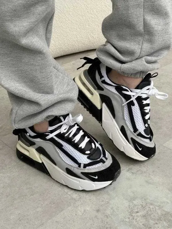 Кросівки Жіночі Nike Air Max Furyosa NRG Black Silver White DC7350-001 /Кроссовки женские Найк Фуриоза/Nike Фуріоза — фото 4