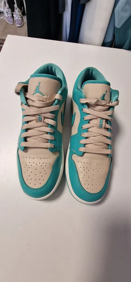 Кросовки Nike  dunk Air Jordan 1 Low Light Blue Dc0774-131  розмір 41 — фото 2