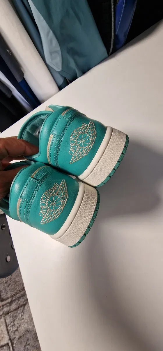 Кросовки Nike  dunk Air Jordan 1 Low Light Blue Dc0774-131  розмір 41 — фото 4