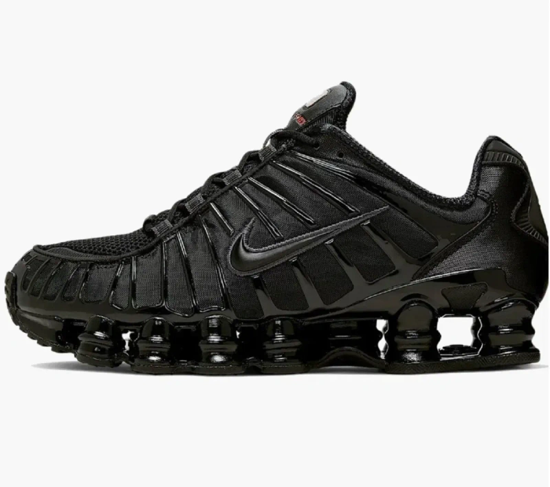 Кросовки nike shox black — фото 6