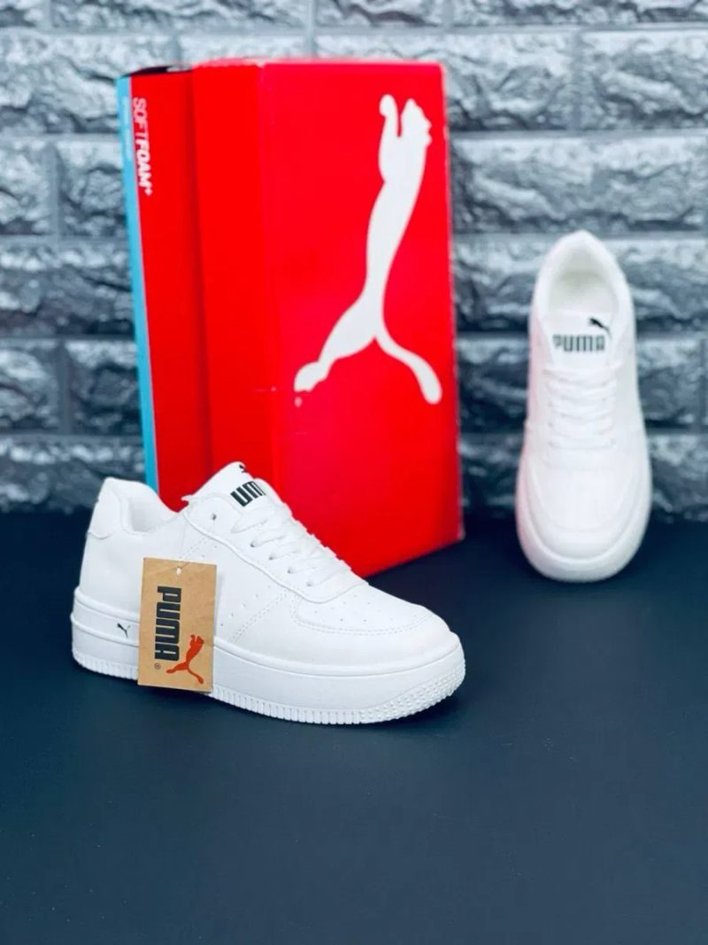 Кросовки Пума 2026 Puma Осенние женские кроссовки пума / топовое предложение на осень /  натуральная кожа / универсальный дизайн / кросовки Puma — фото 5