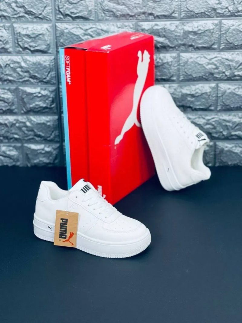 Кросовки Пума 2026 Puma Осенние женские кроссовки пума / топовое предложение на осень /  натуральная кожа / универсальный дизайн / кросовки Puma — фото 7
