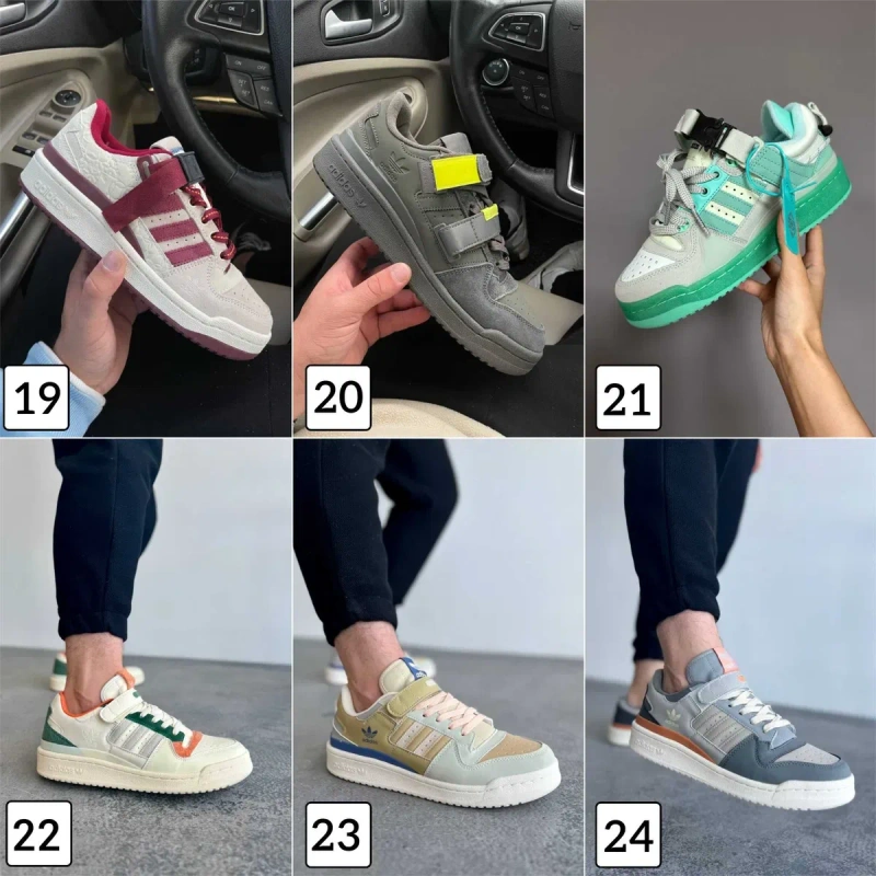 Кроссовки Adidas Forum Bad Bunny Адидас Форум  36-45 Люкс Качество — фото 5