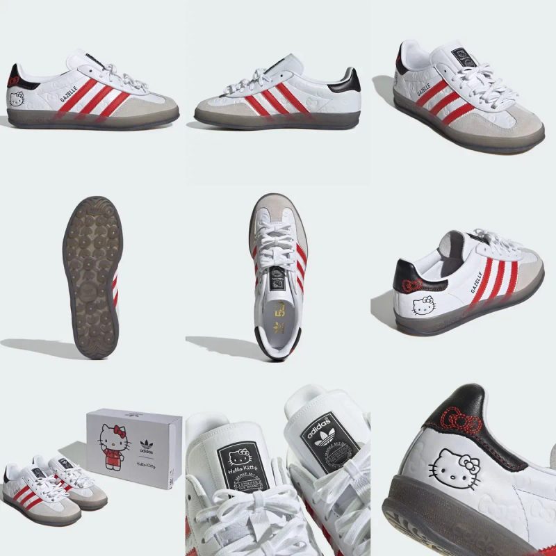 Кроссовки Adidas Gazelle Hello Kitty 36-42 размеры в наличии + подарок — фото 2