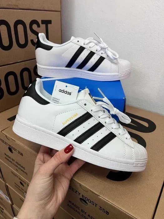 Кроссовки Adidas Superstar белые Адидас Суперстар 38 39 40 41 42 43 — фото 2