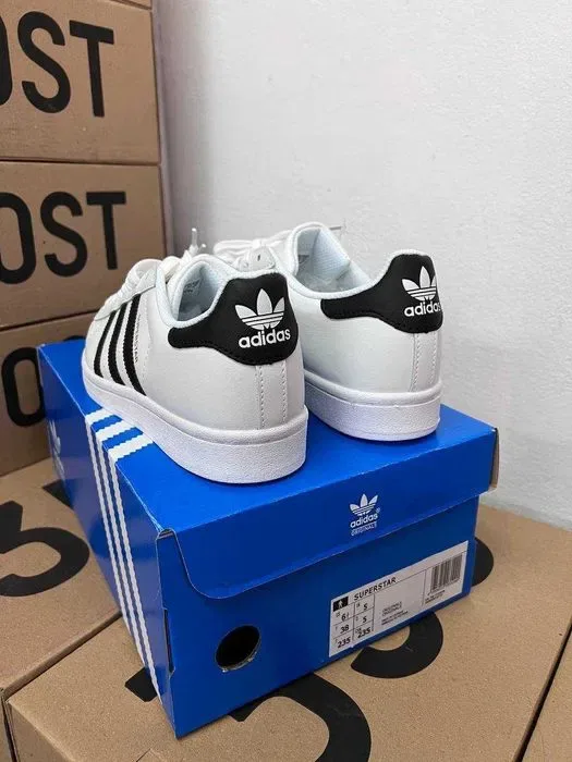 Кроссовки Adidas Superstar белые Адидас Суперстар 38 39 40 41 42 43 — фото 6