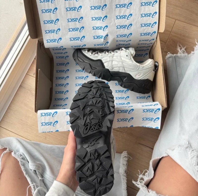 ‼️Кроссовки Asics Gel Pickax Grey 41-45 Сірого кольору — фото 4