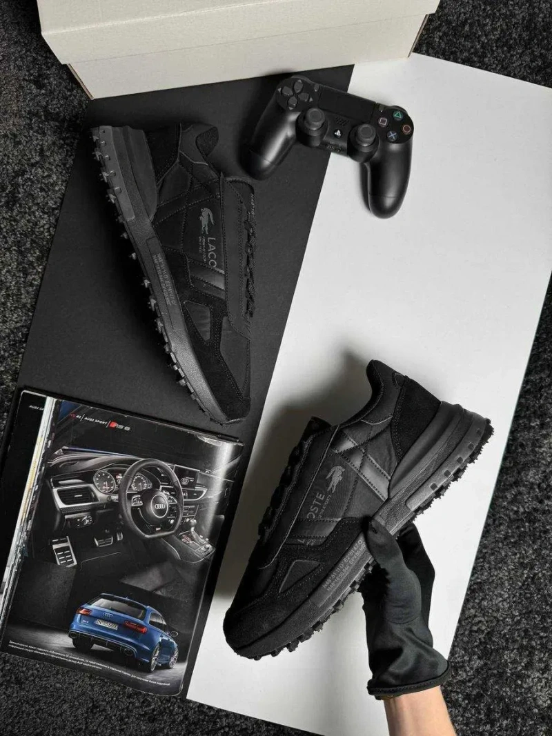 Кроссовки Lacoste Elite Active, 41-45 размер, кросівки найк черные — фото 2