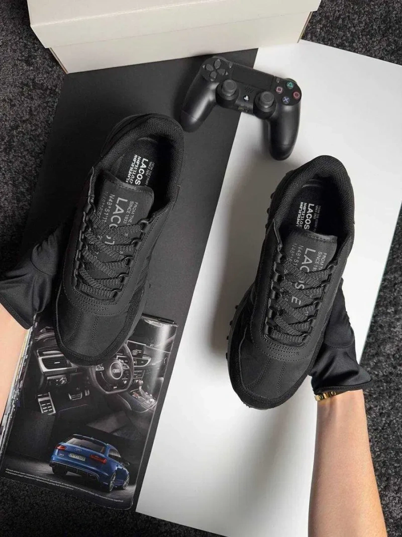 Кроссовки Lacoste Elite Active, 41-45 размер, кросівки найк черные — фото 6