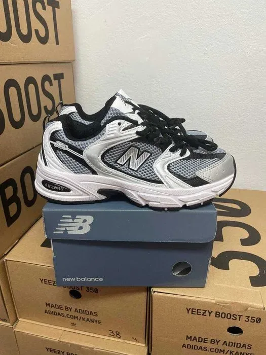 Кроссовки New Balance 530 grey black / Нью беленс 530 серые 37 38 39 40 41 — фото 5