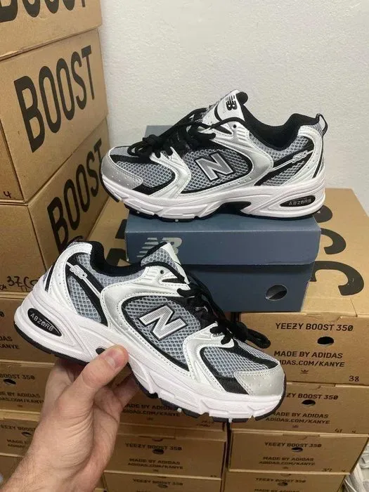 Кроссовки New Balance 530 grey black / Нью беленс 530 серые 37 38 39 40 41 — фото 6