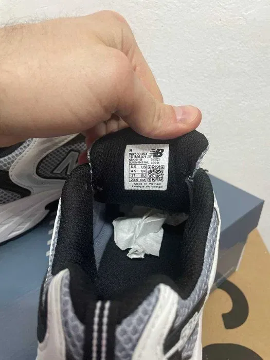 Кроссовки New Balance 530 grey black / Нью беленс 530 серые 37 38 39 40 41 — фото 8